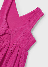 Mayoral Girls Magenta Pink Sun Dress - 3962