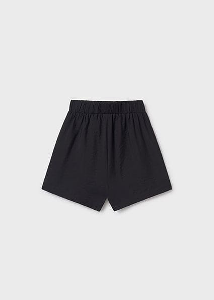 Mayoral Older Girls Trendy Black & White Shorts & Top Set - 6041 & 6216