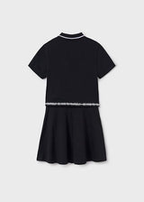 Mayoral Girls Skirt And Polo Shirt Set -6988