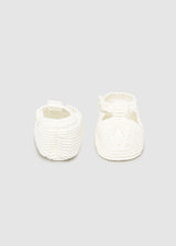 Mayoral Unisex Natural Baby Booties - 9908