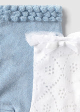 Mayoral Pack Of Two Dressy Frilly Socks - 10872