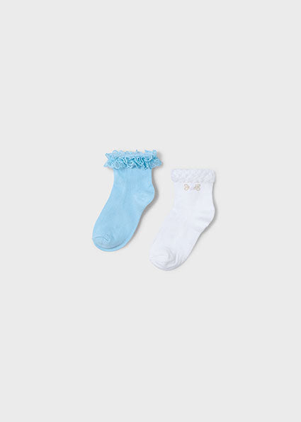 Mayoral Pack Of Two Dressy Socks - 10912