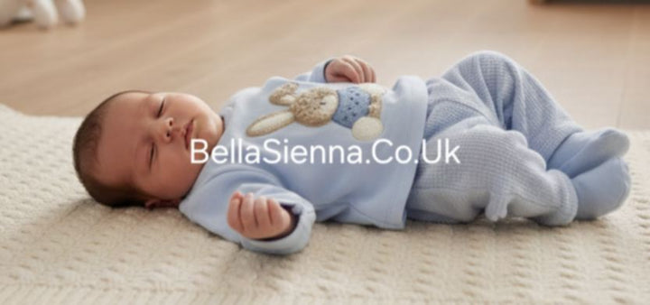 Mayoral Baby Boys Bunny Rabbit Jumper & Footed Trouser Set - 2566