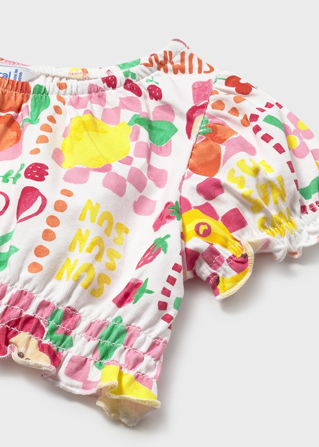 Mayoral Girls "Tutti Frutti" Three Piece Skirt Set - 1934