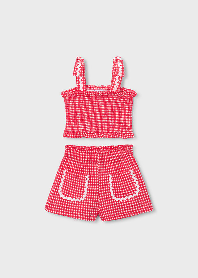 Mayoral Girls Shorts Set - 3232 - 81 - Amapola