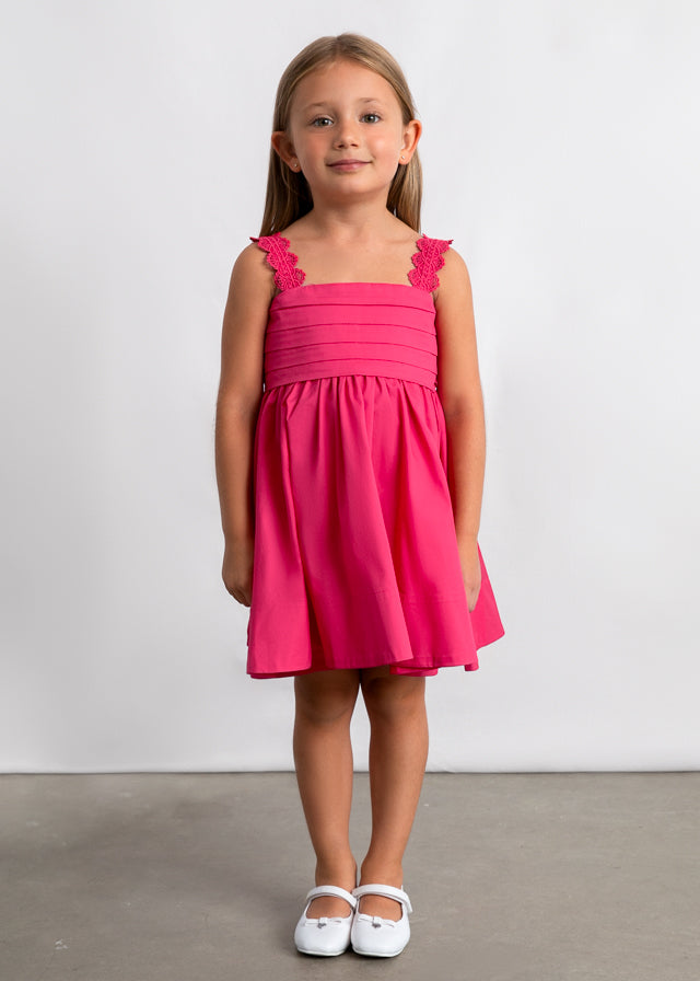 Mayoral Girls Pretty Pink Dress - 3926