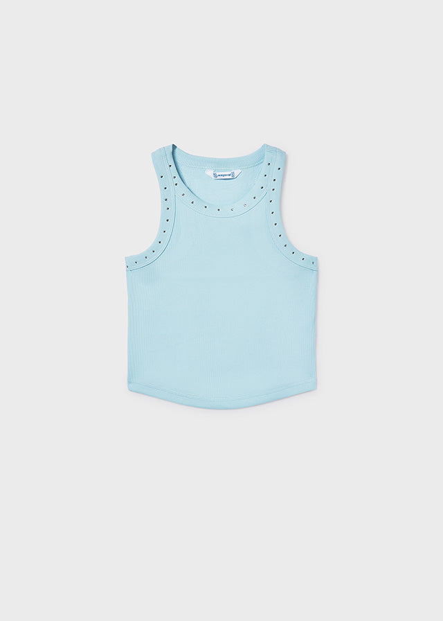 Mayoral Girls Shorts & Vest Top Set - 6013 & 6203