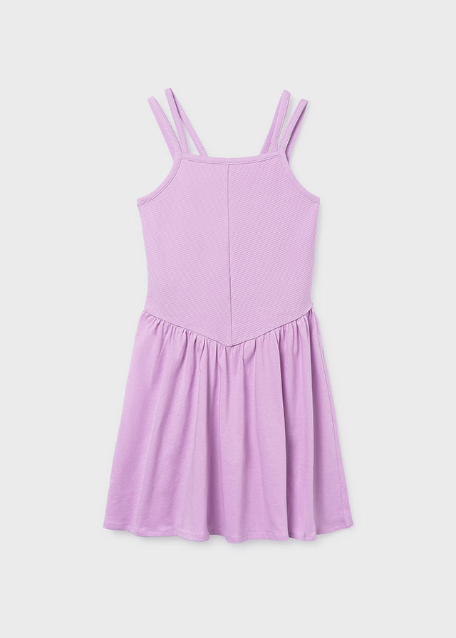 Mayoral Girls Lilac Dress - 6916