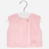 Mayoral Pink Soft Fur Gillet - 2462
