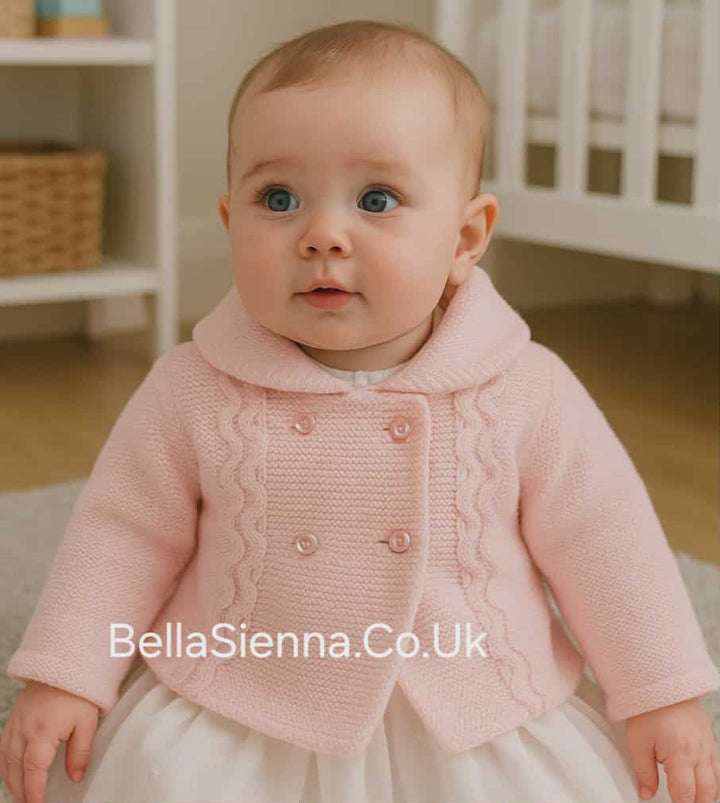 Little Nosh Baby/Newborns Chunky Knit Cardigan/Coat 105