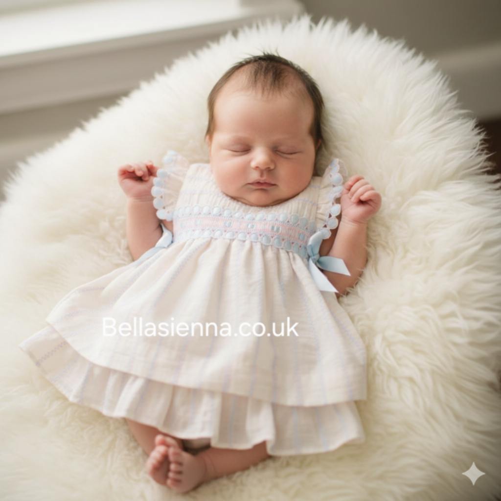 Miranda Blue & White Dress & Pants Set - 27/VB
