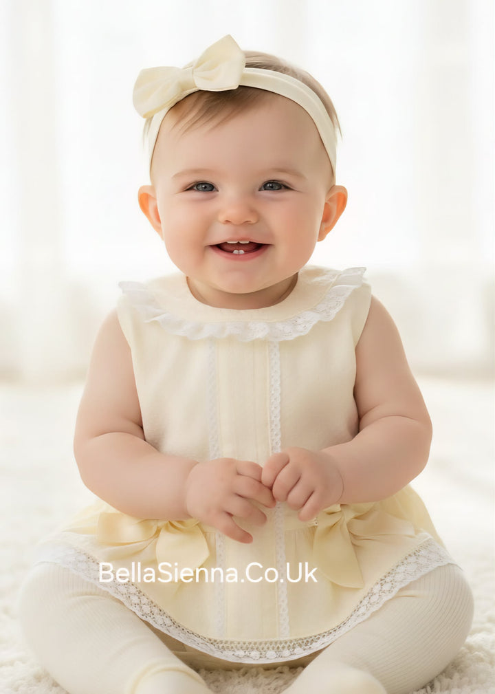 Pretty Originals Lemon Dress, Pants & Headband - MT02031