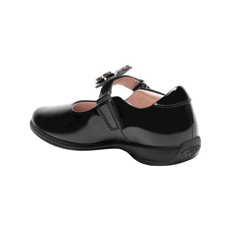 Lelli Kelly LK8411 Luna Butterfly Patent Interchangeable School Shoes - Annie F