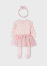 Mayoral Newborn Girl 3 Piece Tulle Set 2815