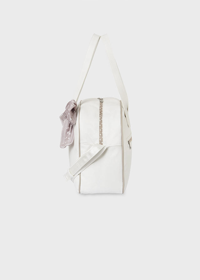 Mayoral Ivory/Cream Baby Changing Pram Bag - 19896