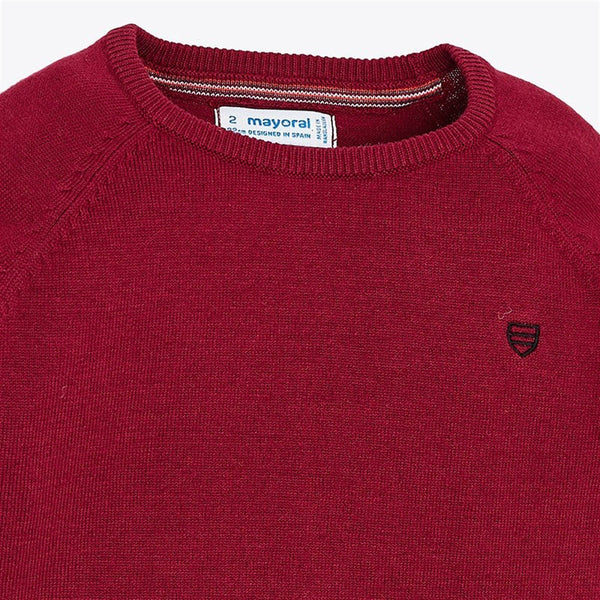 Mayoral Burgundy Boys Jumper - 323