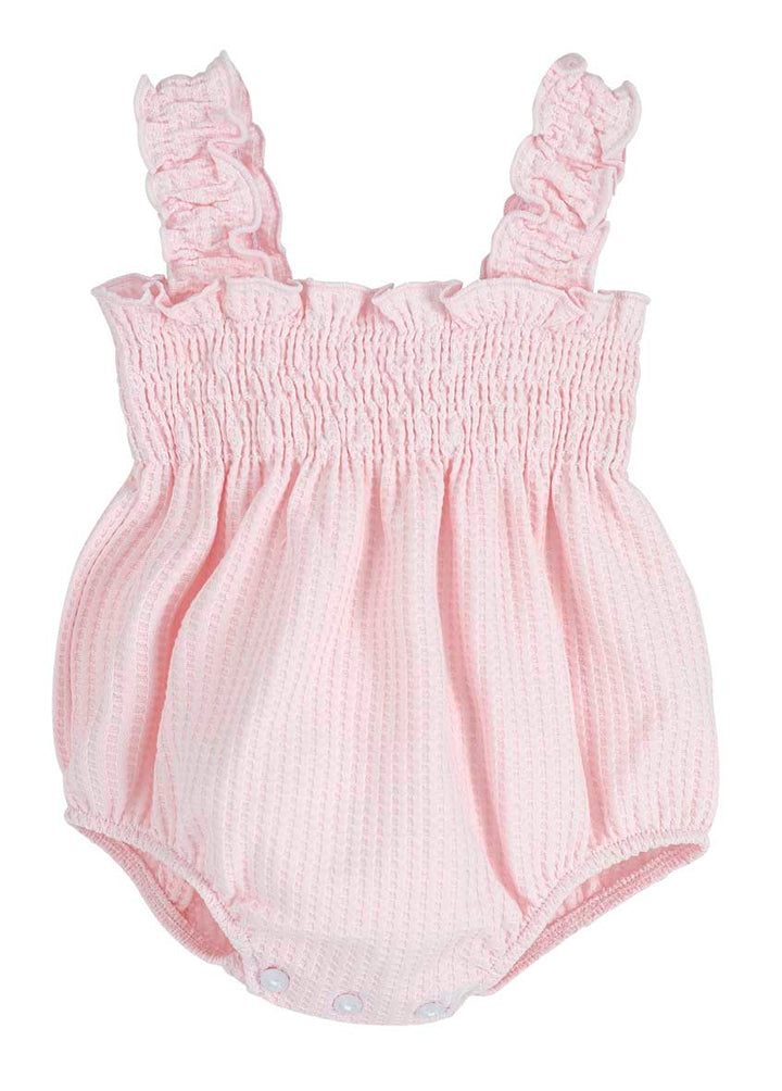 Calamaro Baby Rosa Pink Romper & Matching Headband - 32469