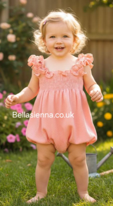 Calamaro Coral Romper - 32542