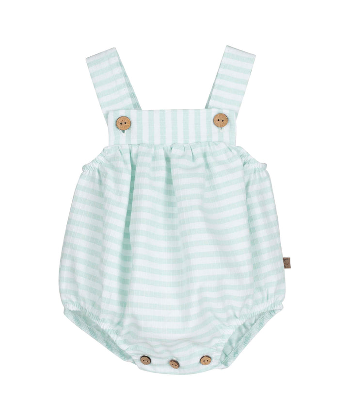 Calamaro Baby Mint Green Boys Romper - 32548
