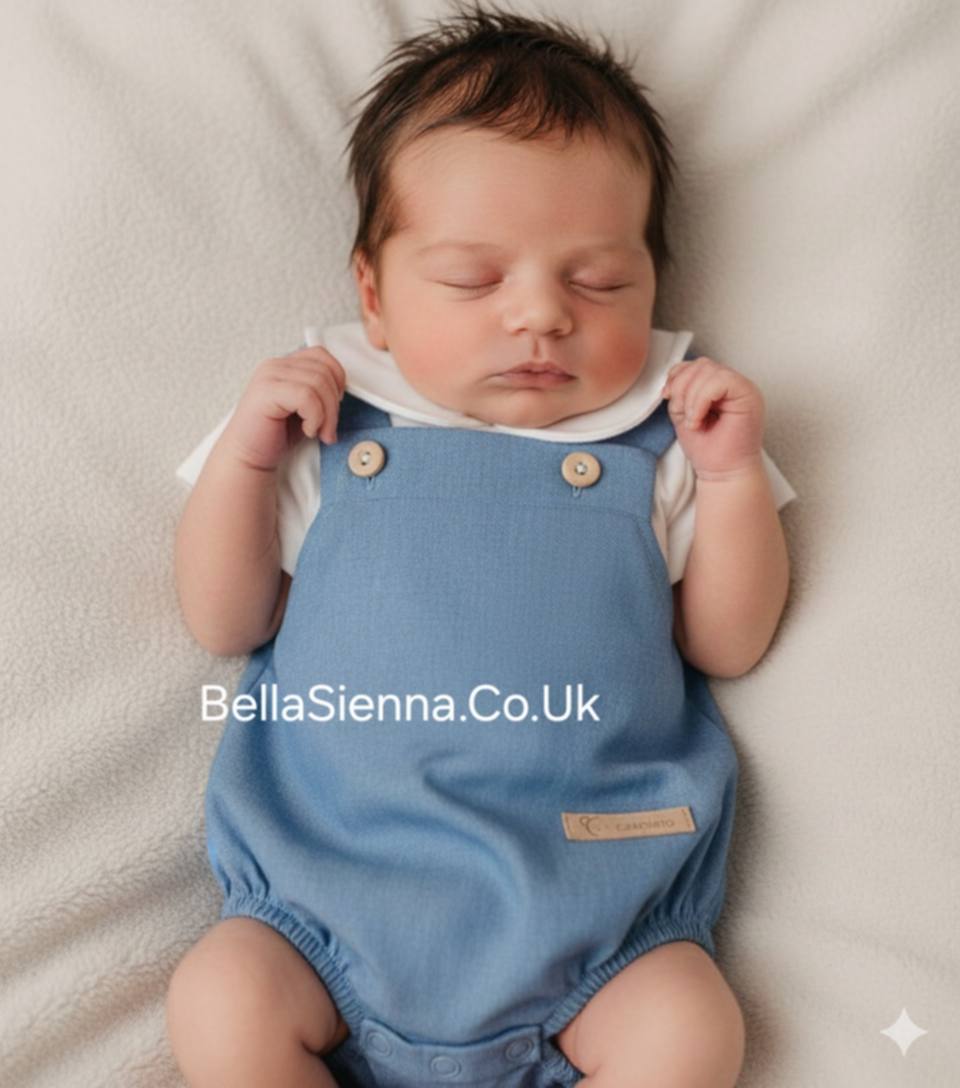 Calamaro Baby Boys Dungaree Set - 32392