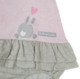 Tutto Piccolo Girls Cute Bunny Romper 9781