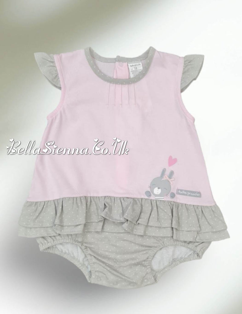 Tutto Piccolo Girls Cute Bunny Romper 9781