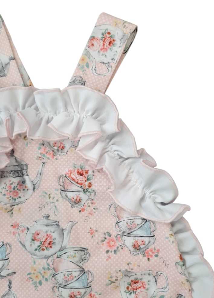 Babine Baby Girls Teacup Ruffle Romper 2122110