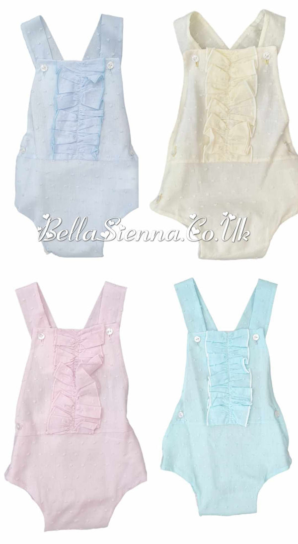 Eva Class - Lor Miral Baby Blue Summer  Strappy Romper - 21218