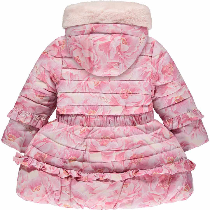 A Dee Amelia Faux Fur Peony Pink Jacket / Coat - W231201