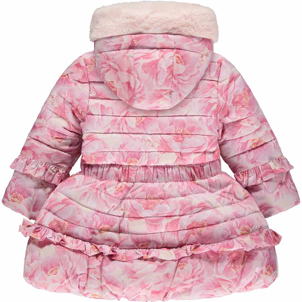 A Dee Amelia Faux Fur Peony Pink Jacket / Coat - W231201