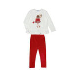 Mayoral Velvet Leggings Set- 4785