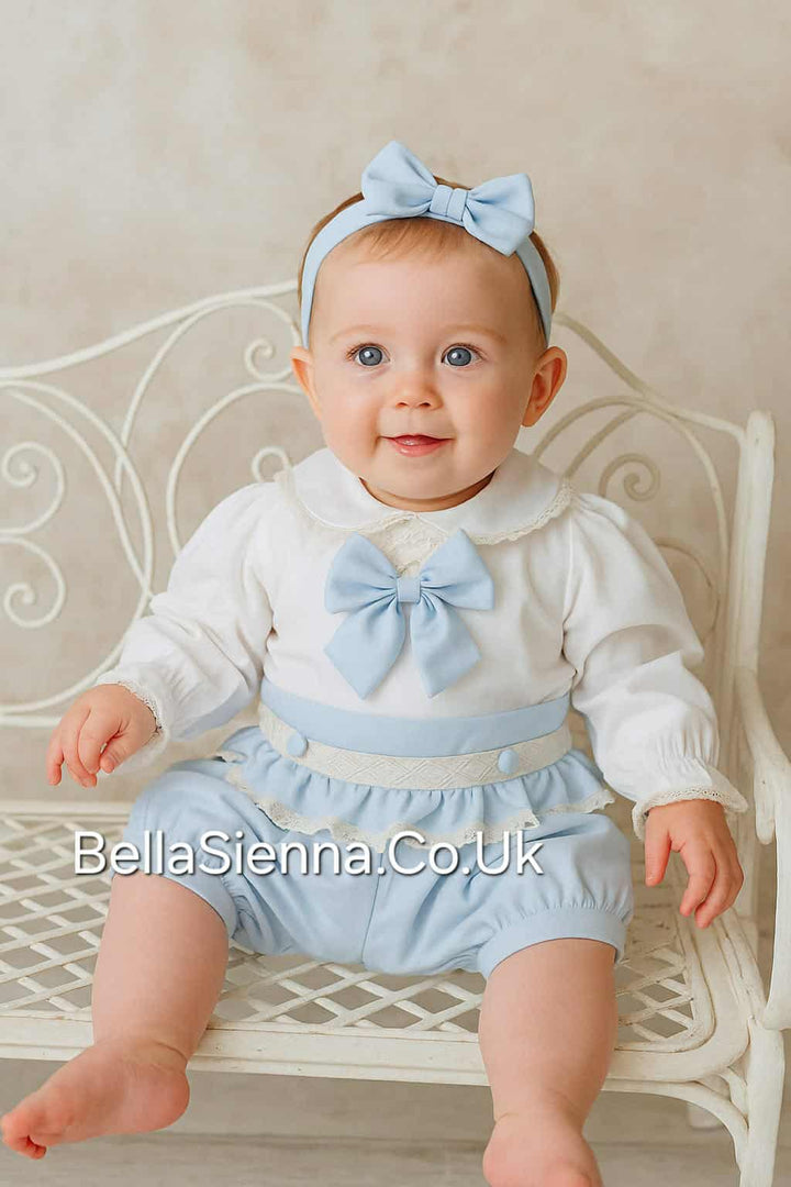 Pretty Originals Blue Dungaree Set - MT00831