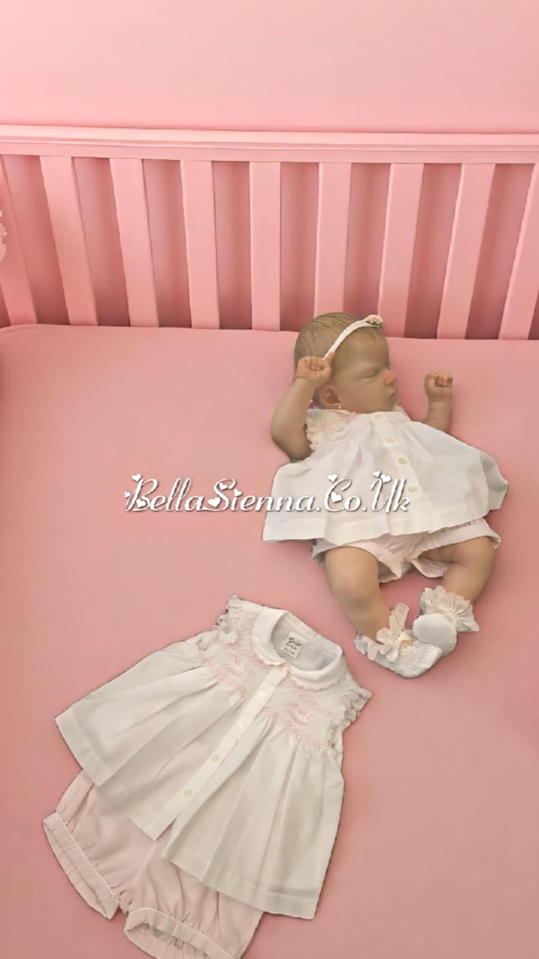 Sarah Louise Baby Girls Smocked Two Piece Outfit 012208-1