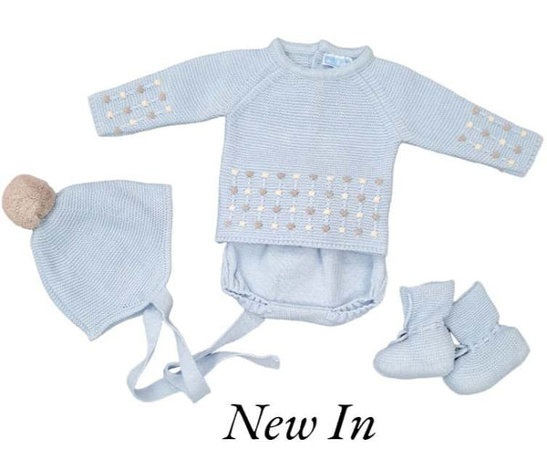 Mac ilusion Baby Boys Four Piece Knitted Set 9026