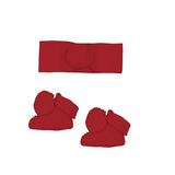 Mayoral Pom Pom Socks And Headband Set  - 9657 - Red