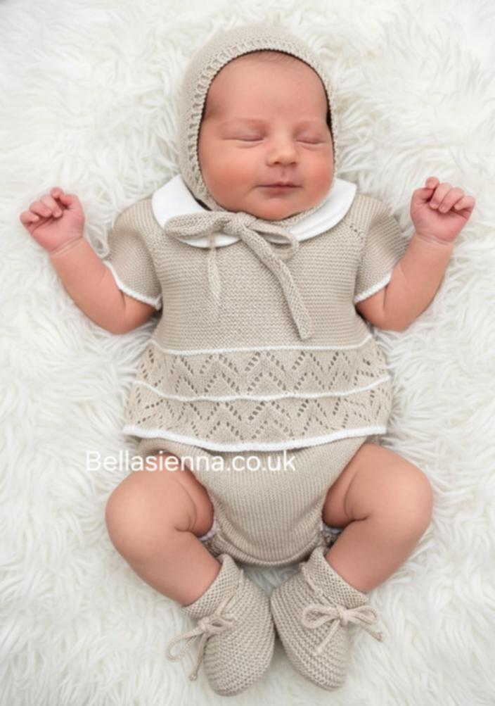 Mac ilusion Baby Boys Four Piece Set - 0039 - Safari - Beige