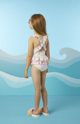 A Dee "ARIEL" Chevron Print Swimsuit - S241802