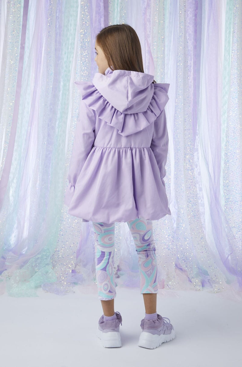 A Dee "NATALIE" Solid Bow Lilac Jacket - S243204