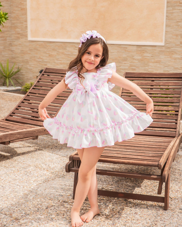 Babine Lilac Candy floss Dress - 2422842