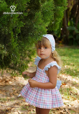 Dbb Multicoloured Dress, Pants & Bonnet Set - 19801