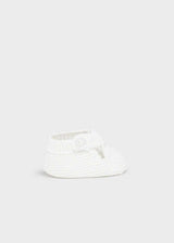 Mayoral Newborn Tricot Booties Off White 9749