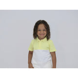 HARRIS KIDS "Dawson" Boys Plain Polo Short Set - Lemon