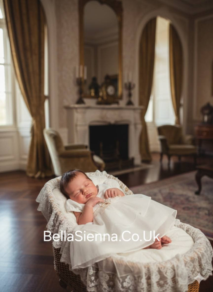 Mayoral Newborn chiffon dress 2857