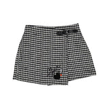 Mayoral Top, Skort & Matching Scrunchie Set - 4006 4907 - Black Dog Tooth