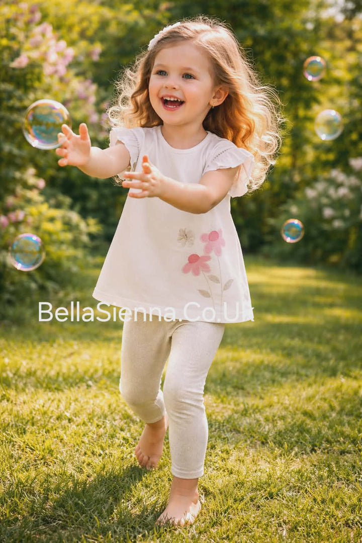 Mayoral Girls Spring/Summer Leggings & Top Set - 3704