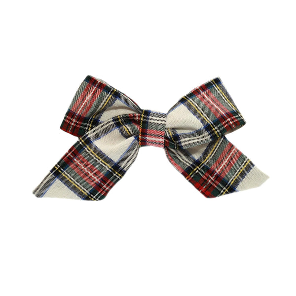 Tartan Hair Bow To Match Tartan Dress - 612 - 1730