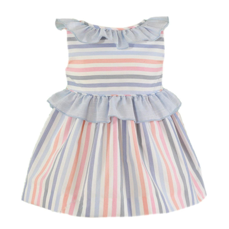 Miranda Girls Striped Dress - 504 V