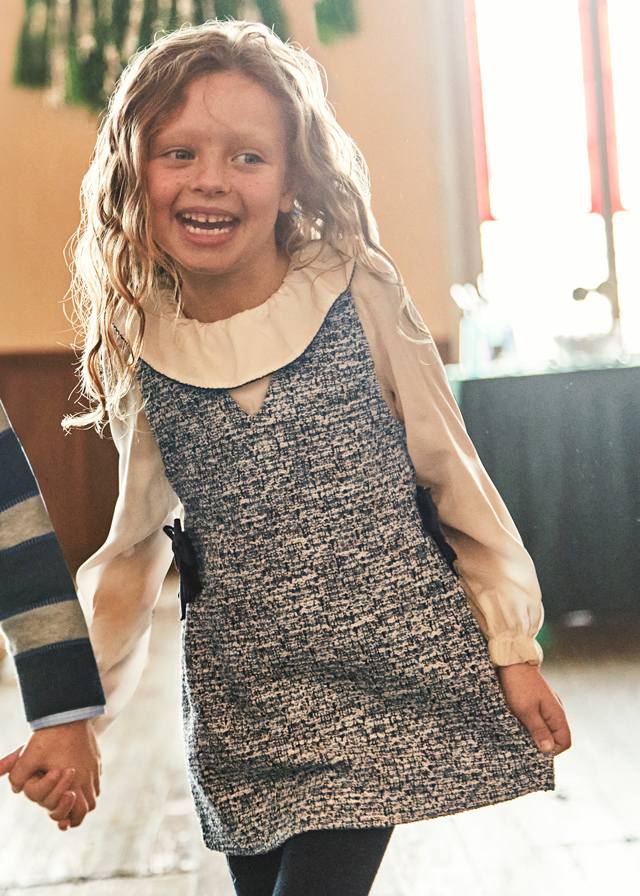 Mayoral Girls pinafore dress 4990