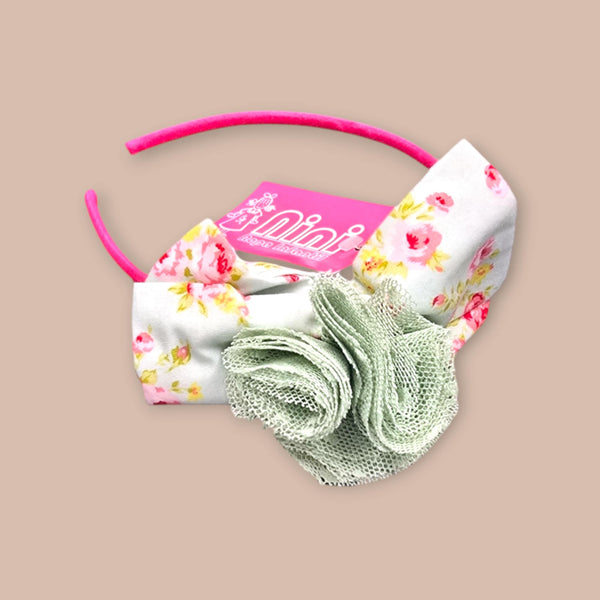 Nini Girls Grenn Bow Headband