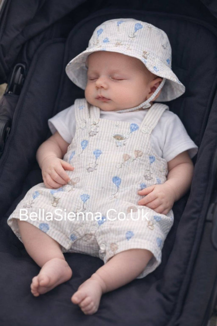 Mayoral Baby Boys Summer Romper With Matching Sun Hat - 1601